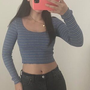 Brandy Melville McKenna Stripe Top